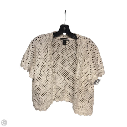 Cardigan By Style And Company In Beige, Size: Xl