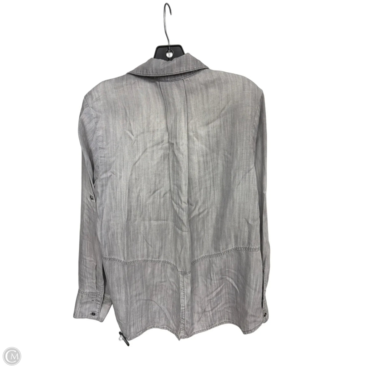 Top Long Sleeve By Bella Dahl In Grey, Size: M