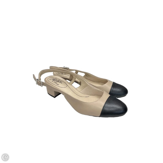 Shoes Heels Block By Life Stride In Black & Tan, Size: 7.5