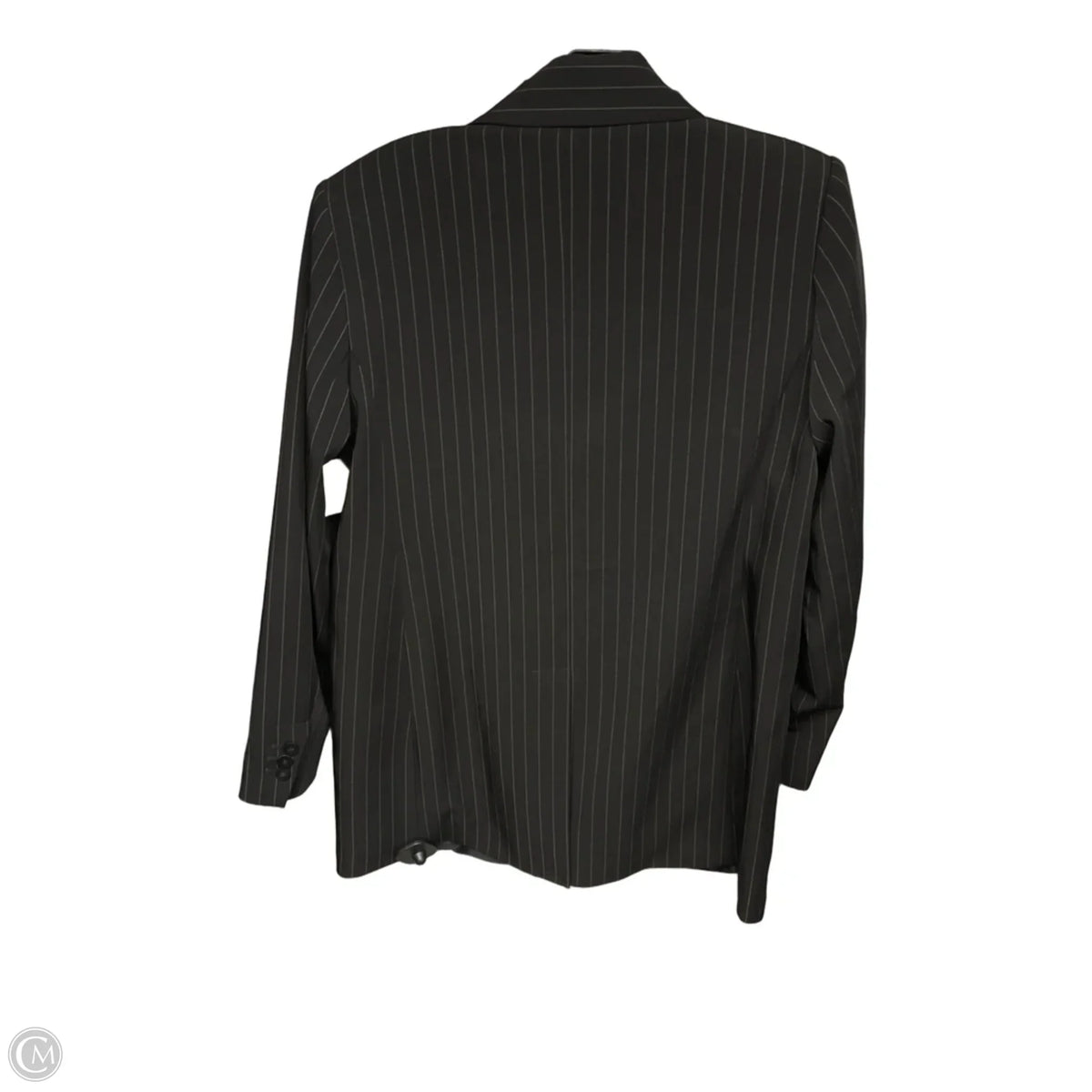 Blazer By Mng In Striped Pattern, Size: M