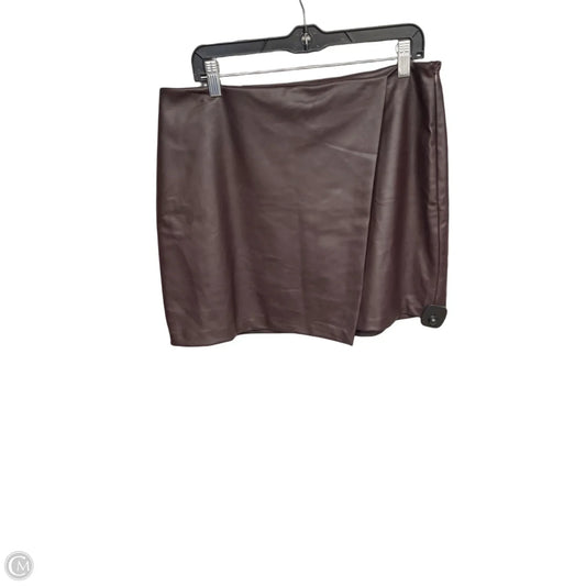 Skirt Mini & Short By Old Navy In Purple, Size: L
