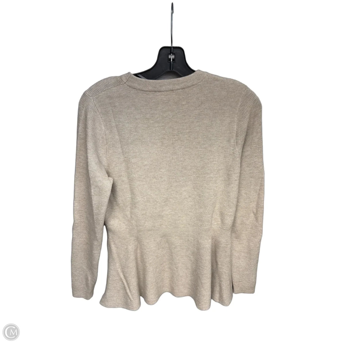Sweater By Clothes Mentor In Tan, Size: S