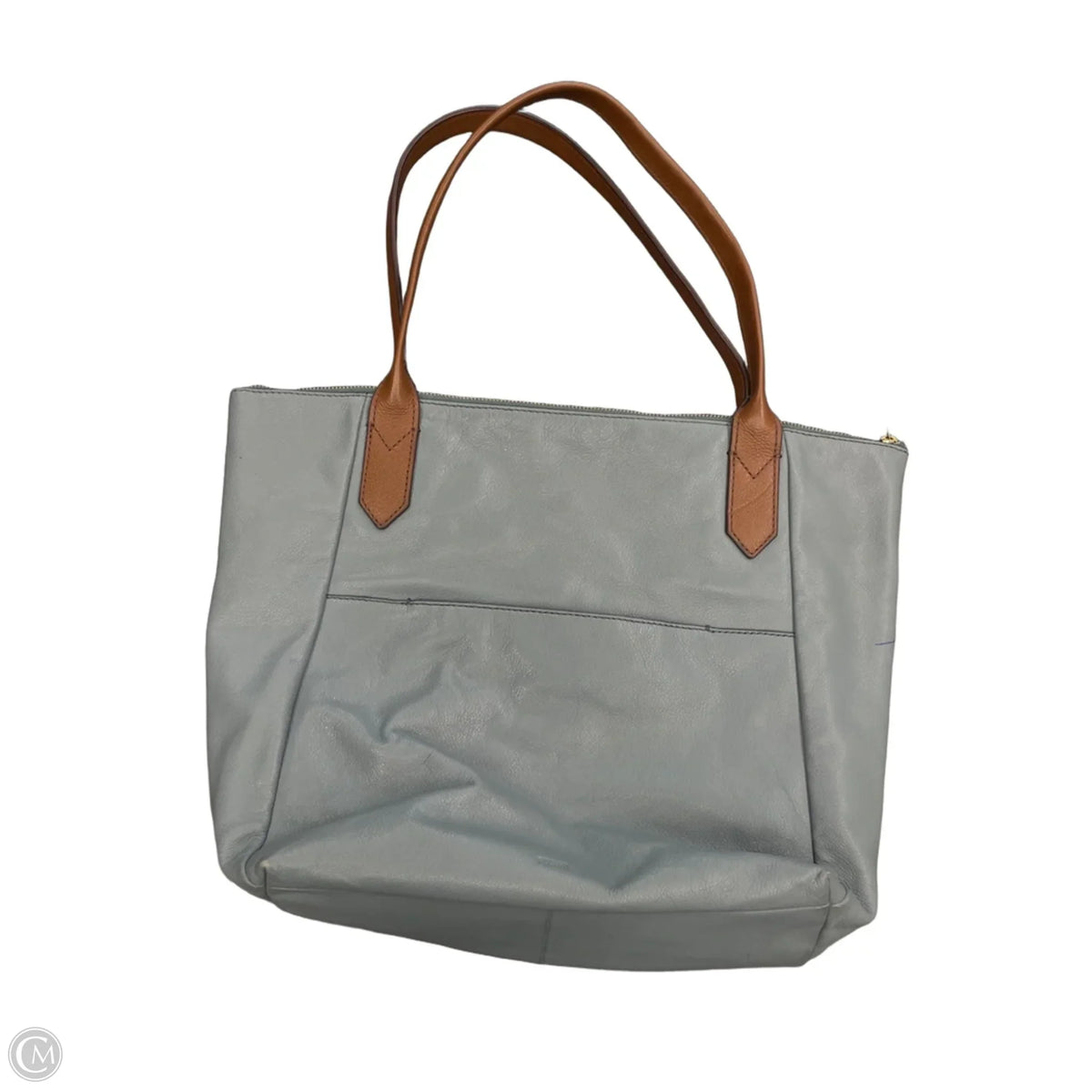 Tote Leather By Fossil, Size: Large