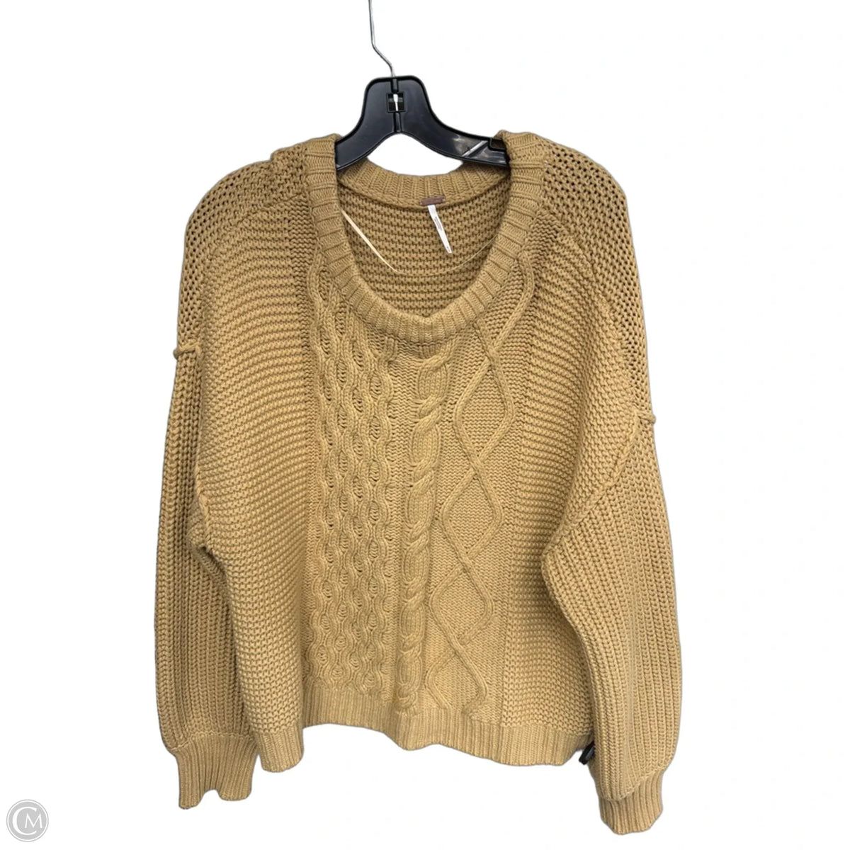 Sweater By Free People In Tan, Size: M
