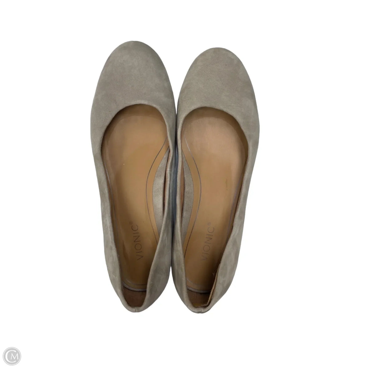Shoes Flats By Vionic In Taupe, Size: 8
