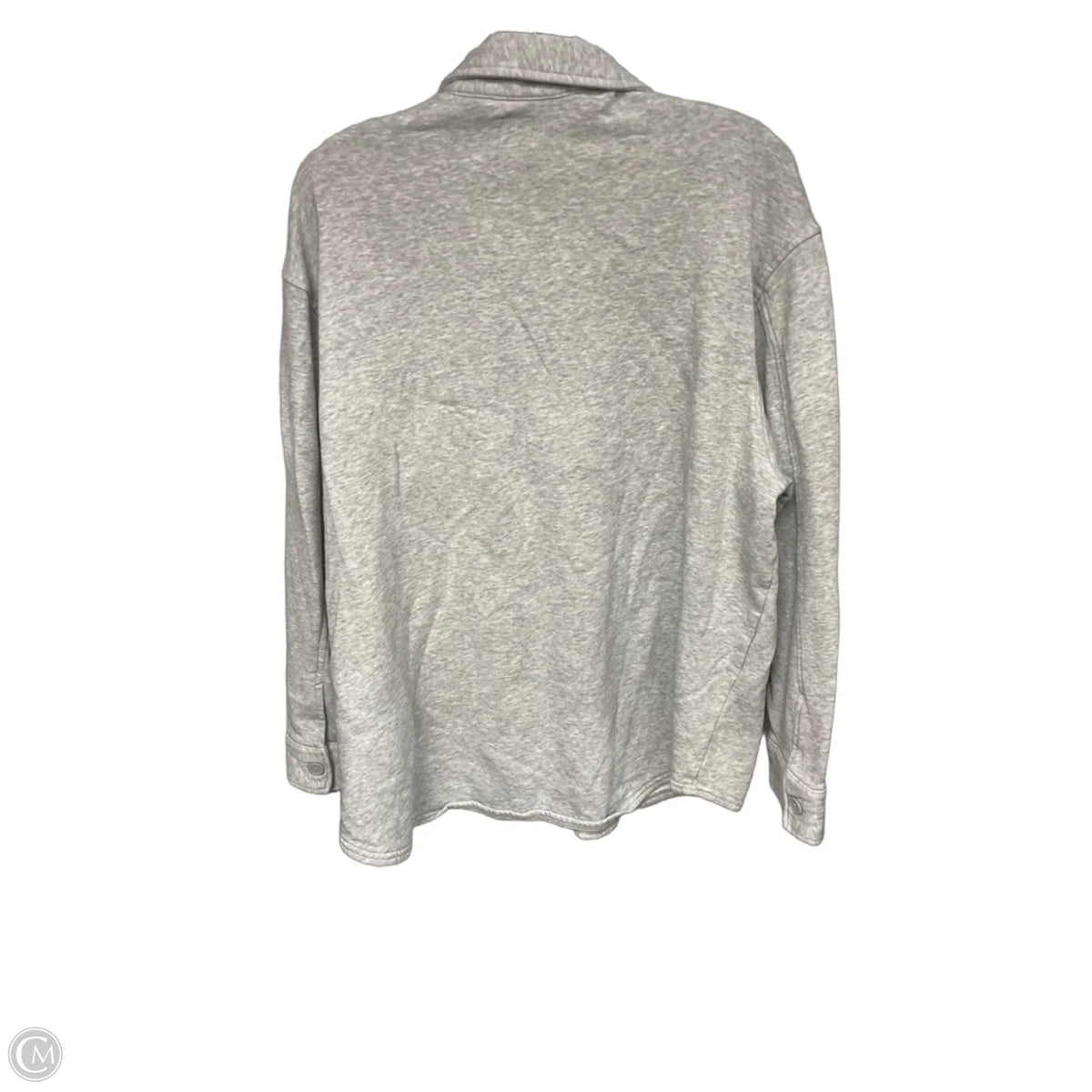 Top Long Sleeve By Gap In Grey, Size: M