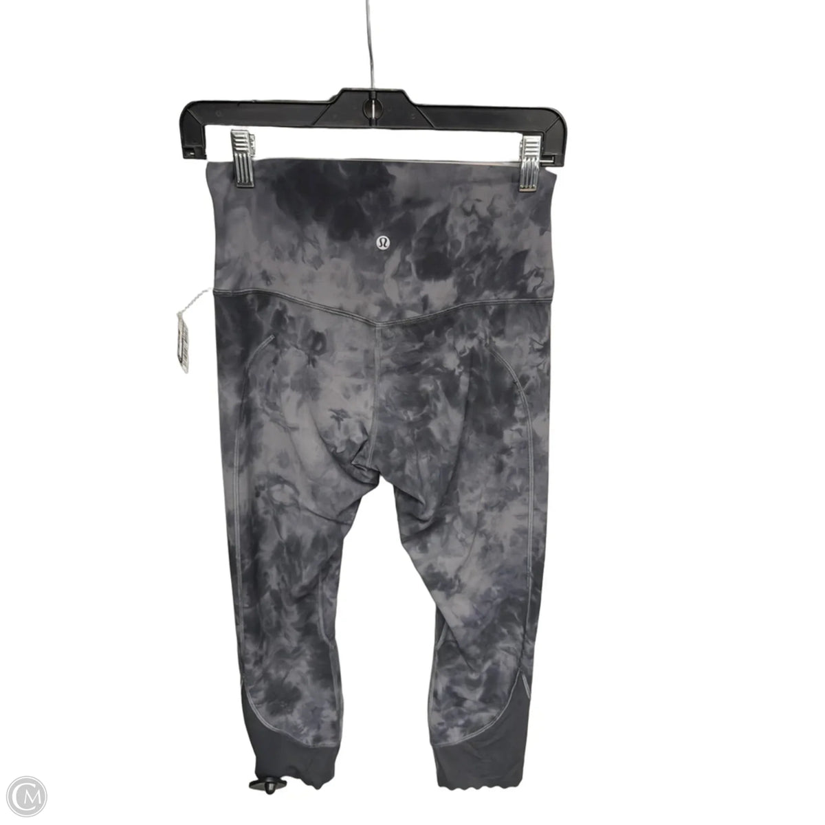 Athletic Capris By Lululemon In Grey, Size: 8