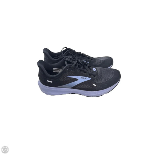 Shoes Athletic By Brooks In Black & Blue, Size: 9.5