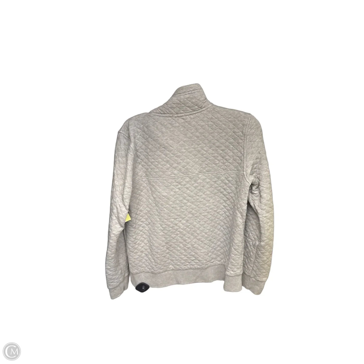 Athletic Jacket By Patagonia In Grey, Size: S