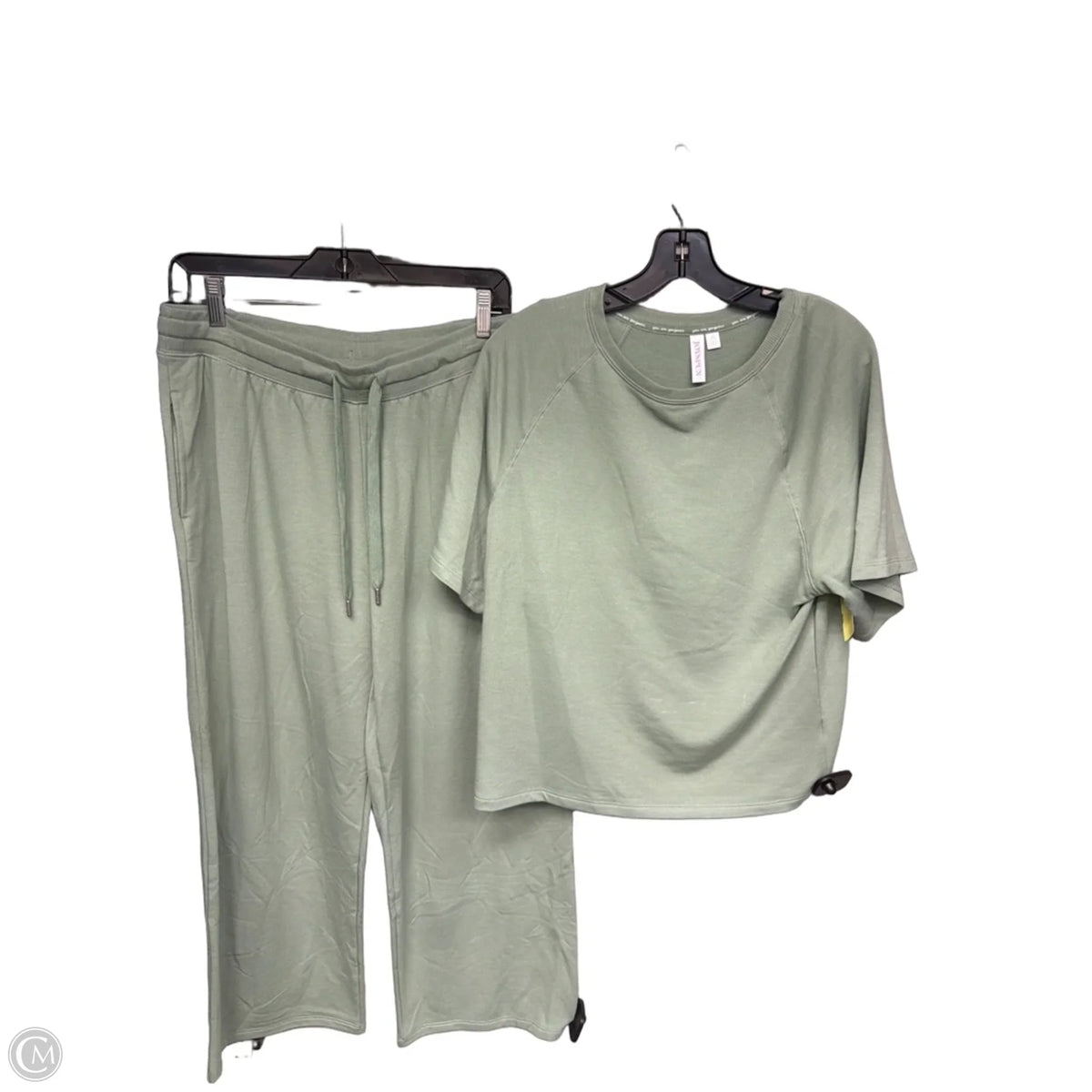 Athletic Pants 2pc By Joyspun In Green, Size: M