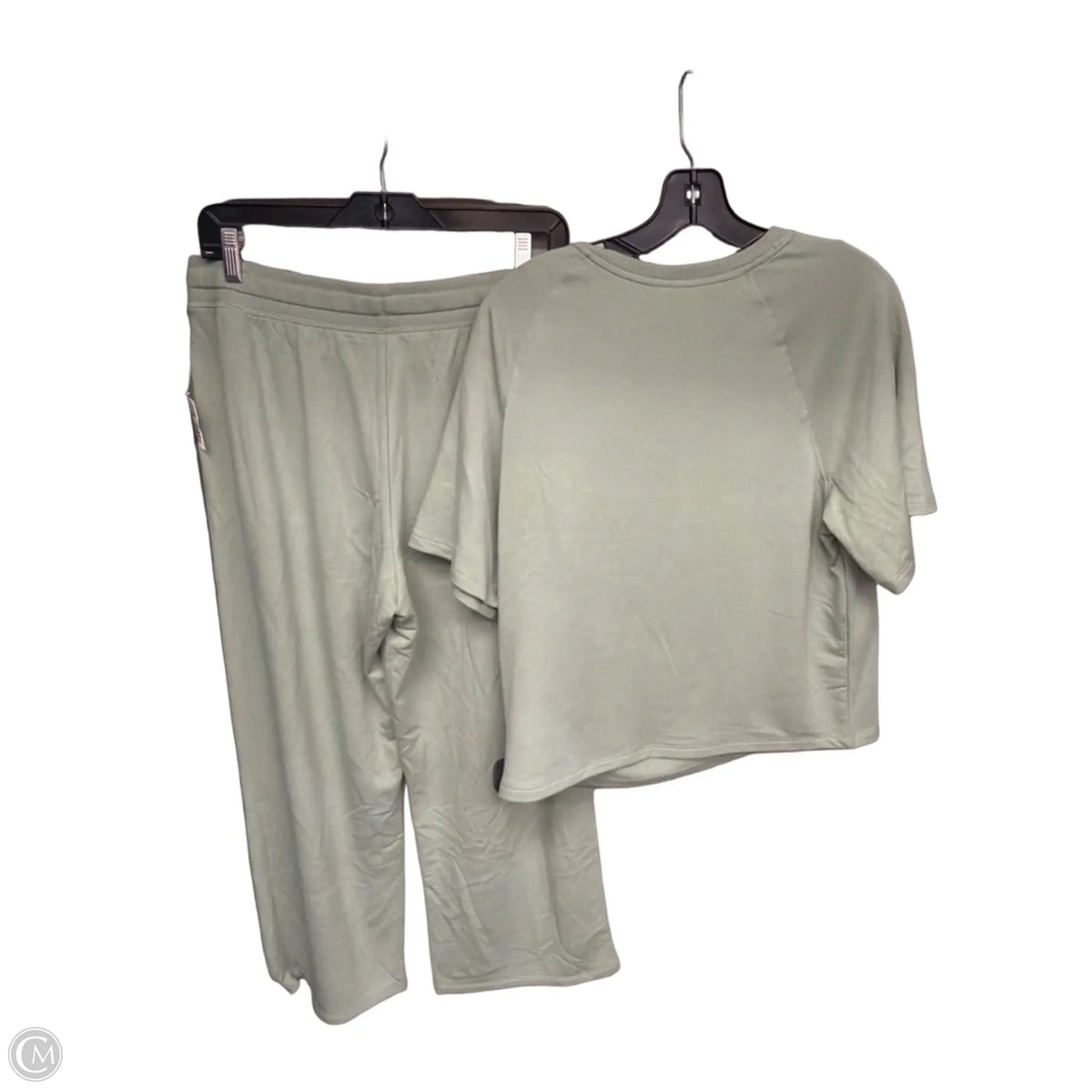 Athletic Pants 2pc By Joyspun In Green, Size: M