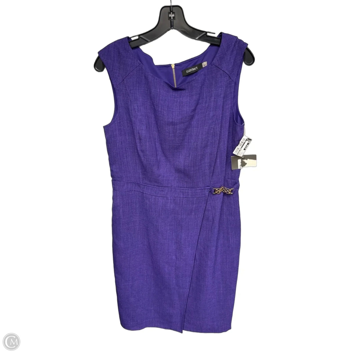 Dress Work By Ellen Tracy In Purple, Size: 12