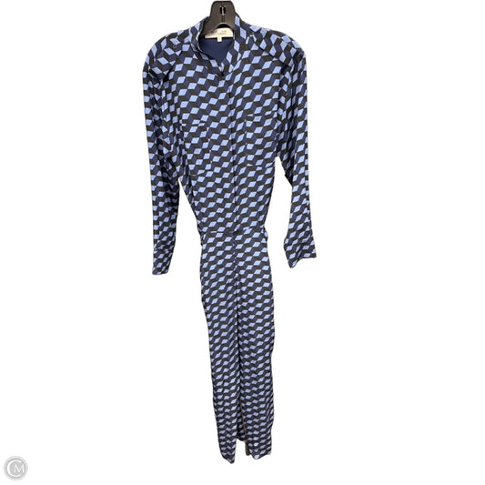 Jumpsuit Designer By Diane Von Furstenberg In Blue, Size: 12