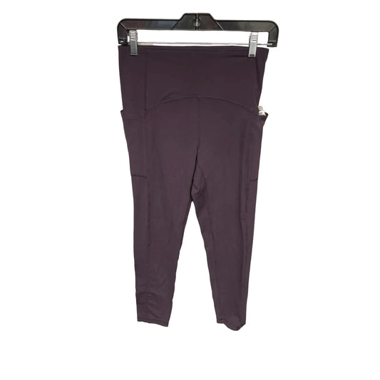 Athletic Leggings By Zella In Purple, Size: M