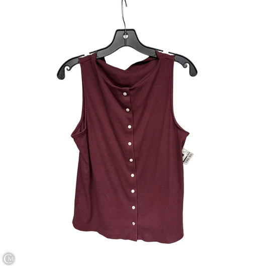Tank Top By Wild Fable In Maroon, Size: Xl