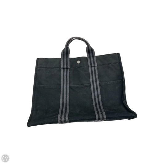 Tote Luxury Designer By Hermes, Size: Large