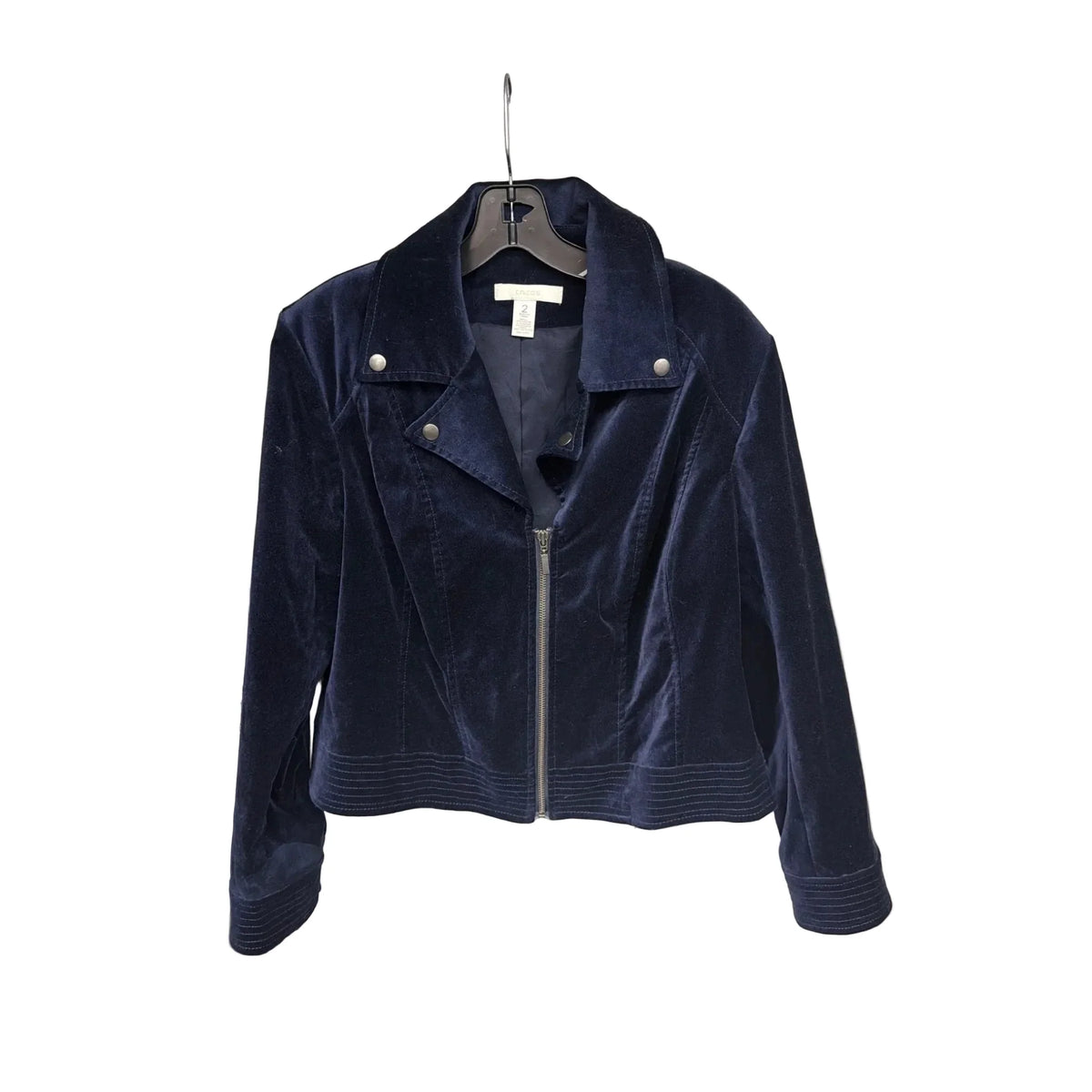 Jacket Other By Chicos In Blue, Size: L