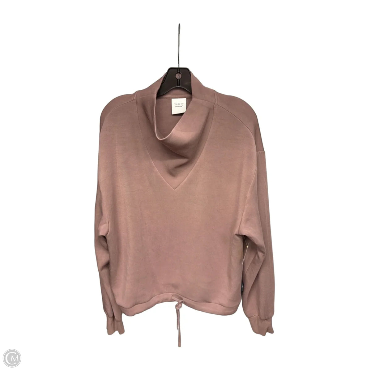 Sweatshirt Collar By Varley In Brown, Size: M