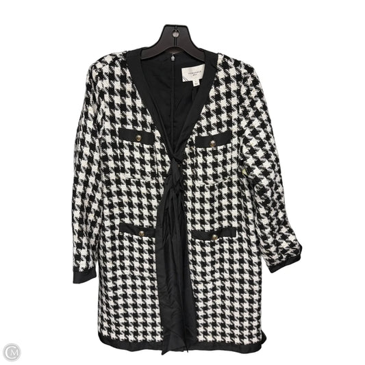 Dress Casual Short By Pomander Place In Black & White, Size: L