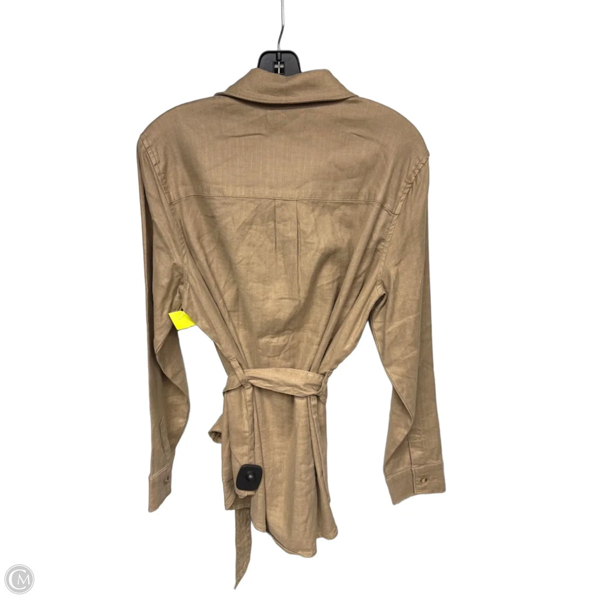 Top Long Sleeve By Level 99 In Brown, Size: L