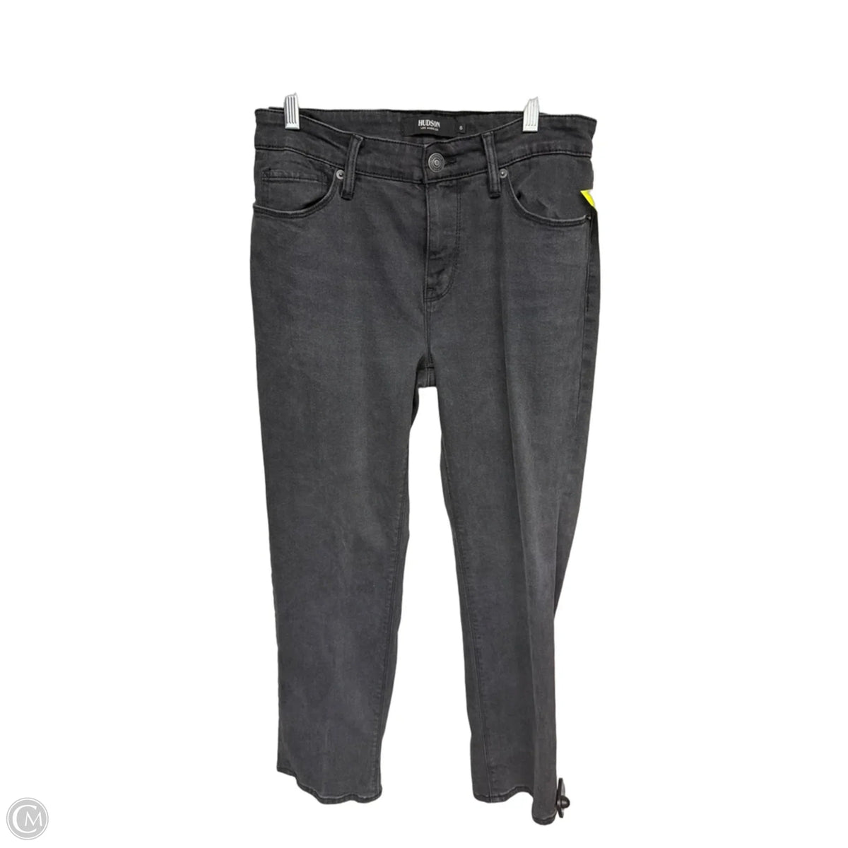 Jeans Straight By Hudson In Black, Size: 6