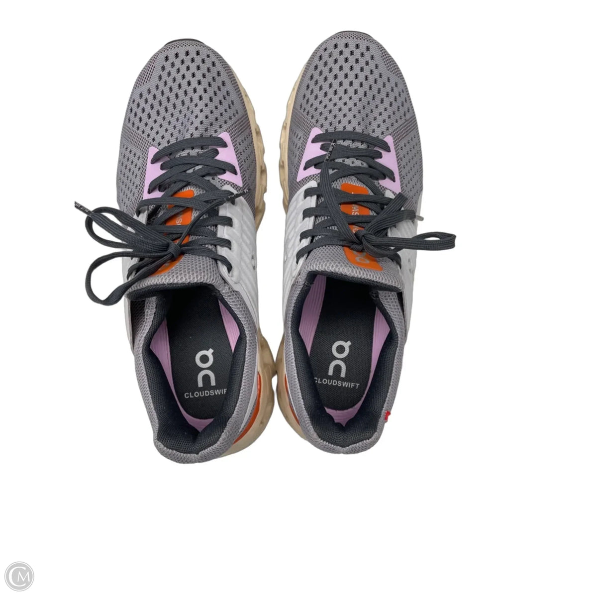 Shoes Athletic By On In Grey, Size: 9.5