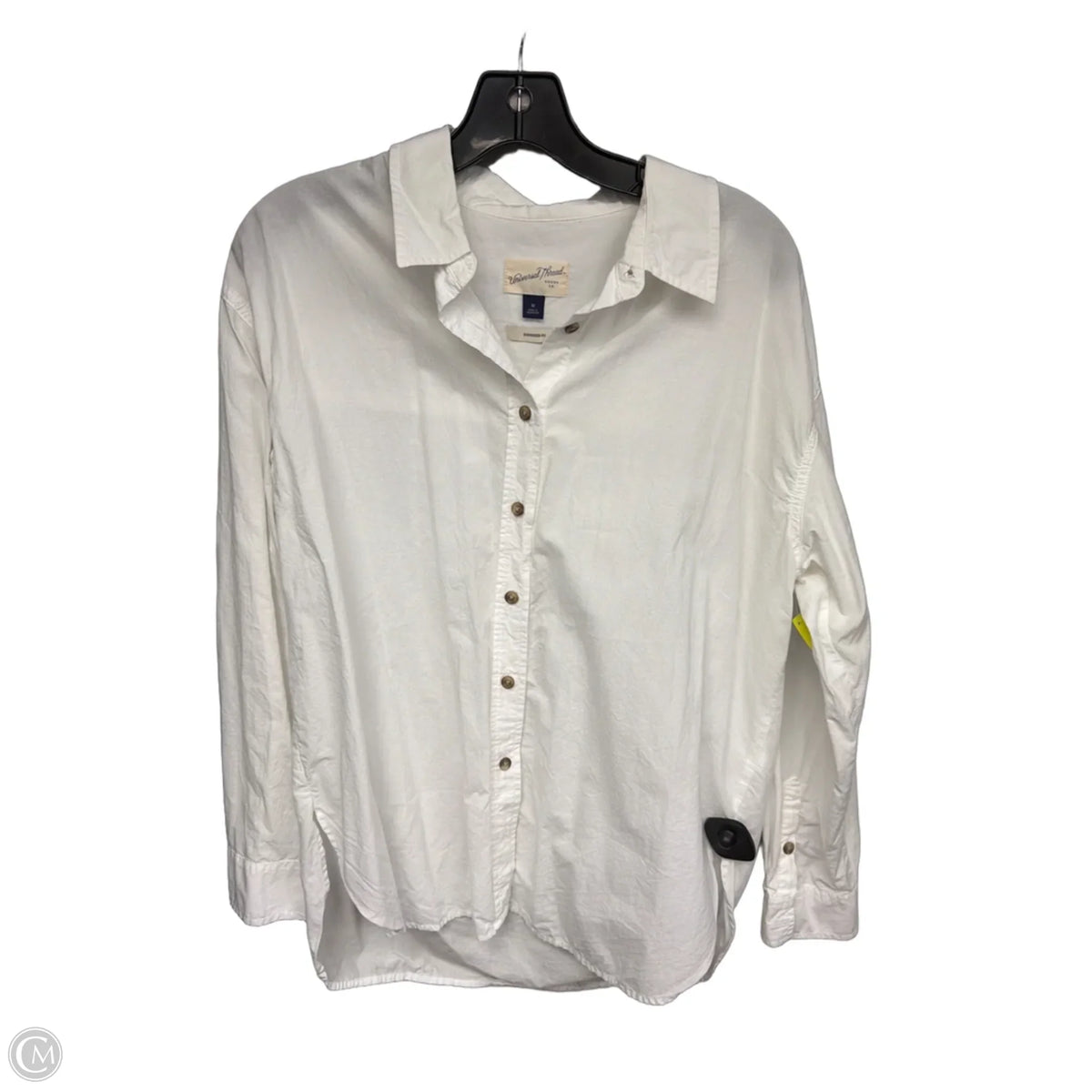 Top Long Sleeve By Universal Thread In White, Size: M