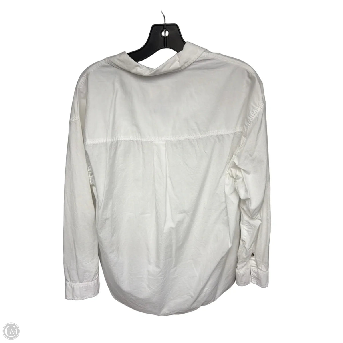 Top Long Sleeve By Universal Thread In White, Size: M