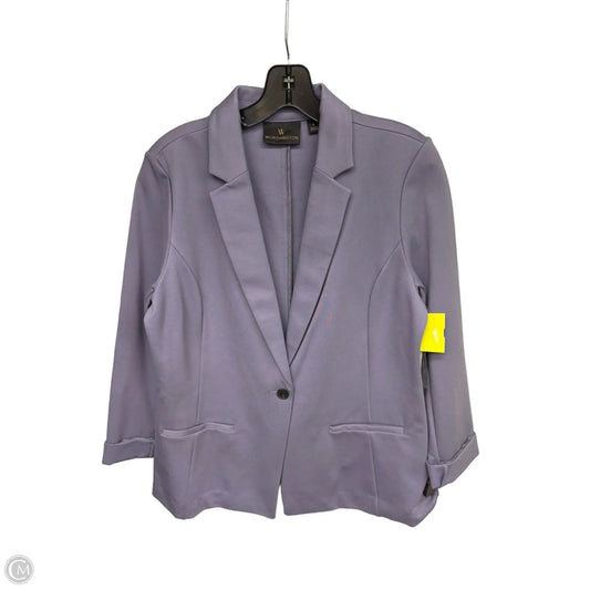 Blazer By Worthington In Purple, Size: L