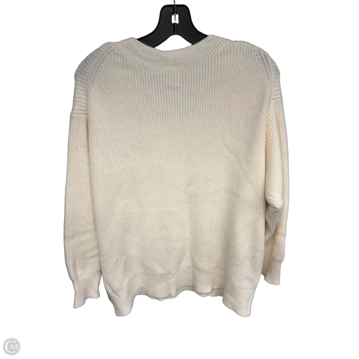 Sweater By Philosophy In Cream, Size: 1x
