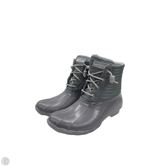 Boots Rain By Sperry In Grey, Size: 8.5