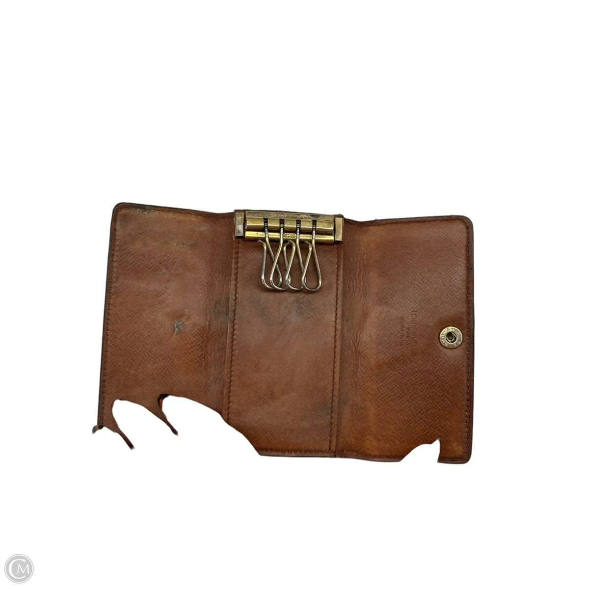 Id/card Holder Luxury Designer By Louis Vuitton, Size: