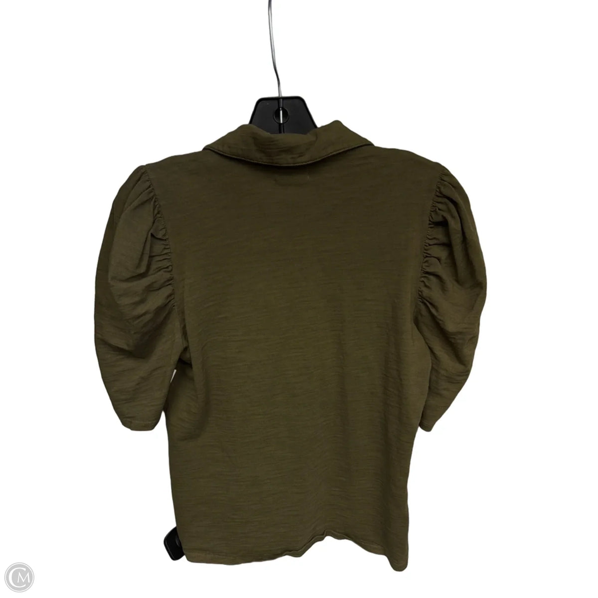 Top Short Sleeve By Nation In Green, Size: S