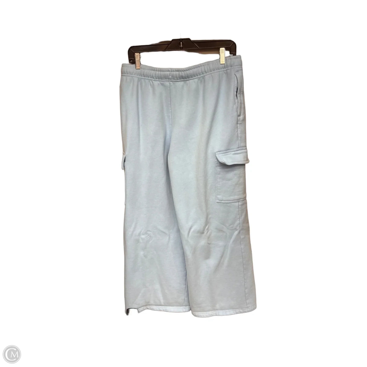 Athletic Pants By Lands End In Blue, Size: M