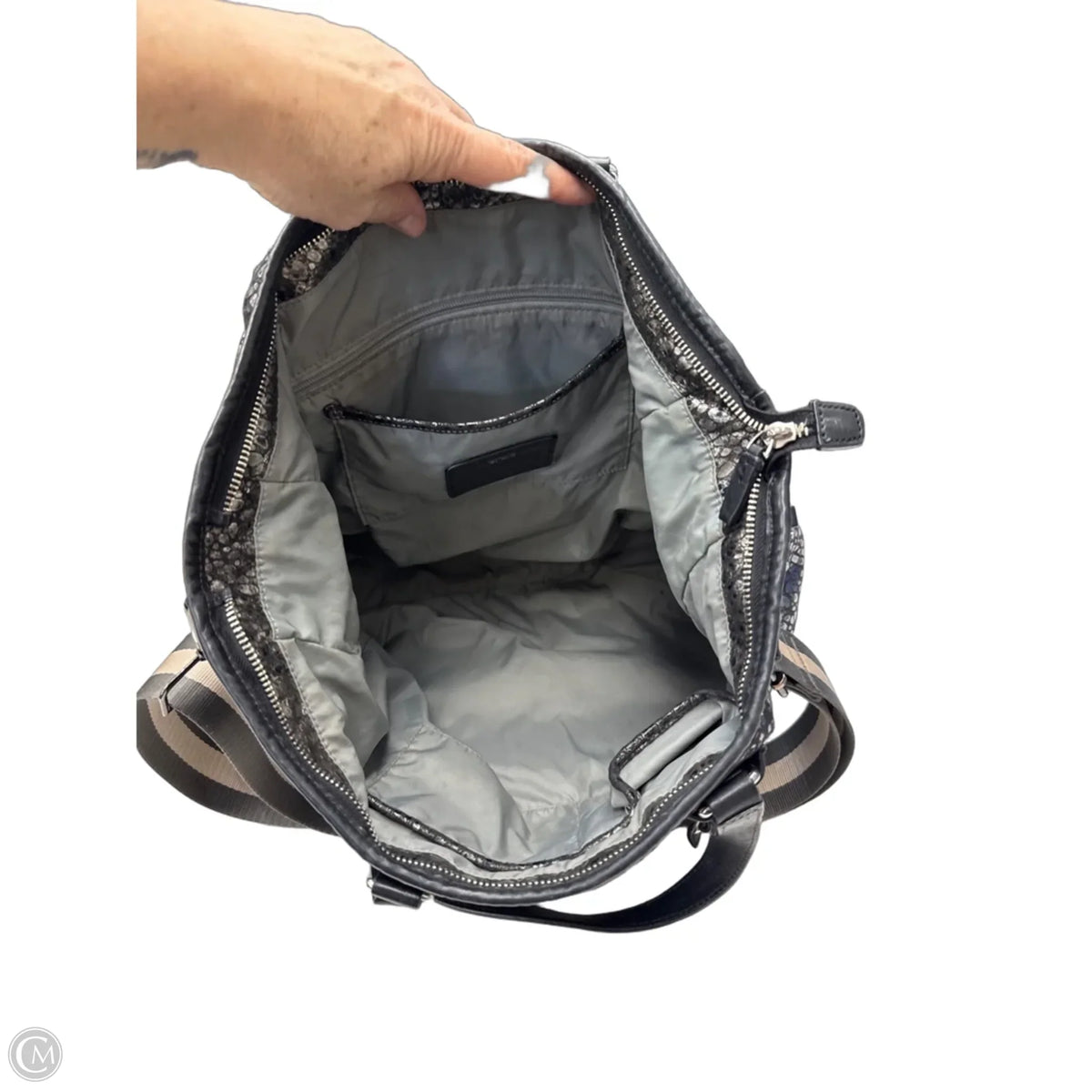 Handbag Designer By Tumi, Size: Large