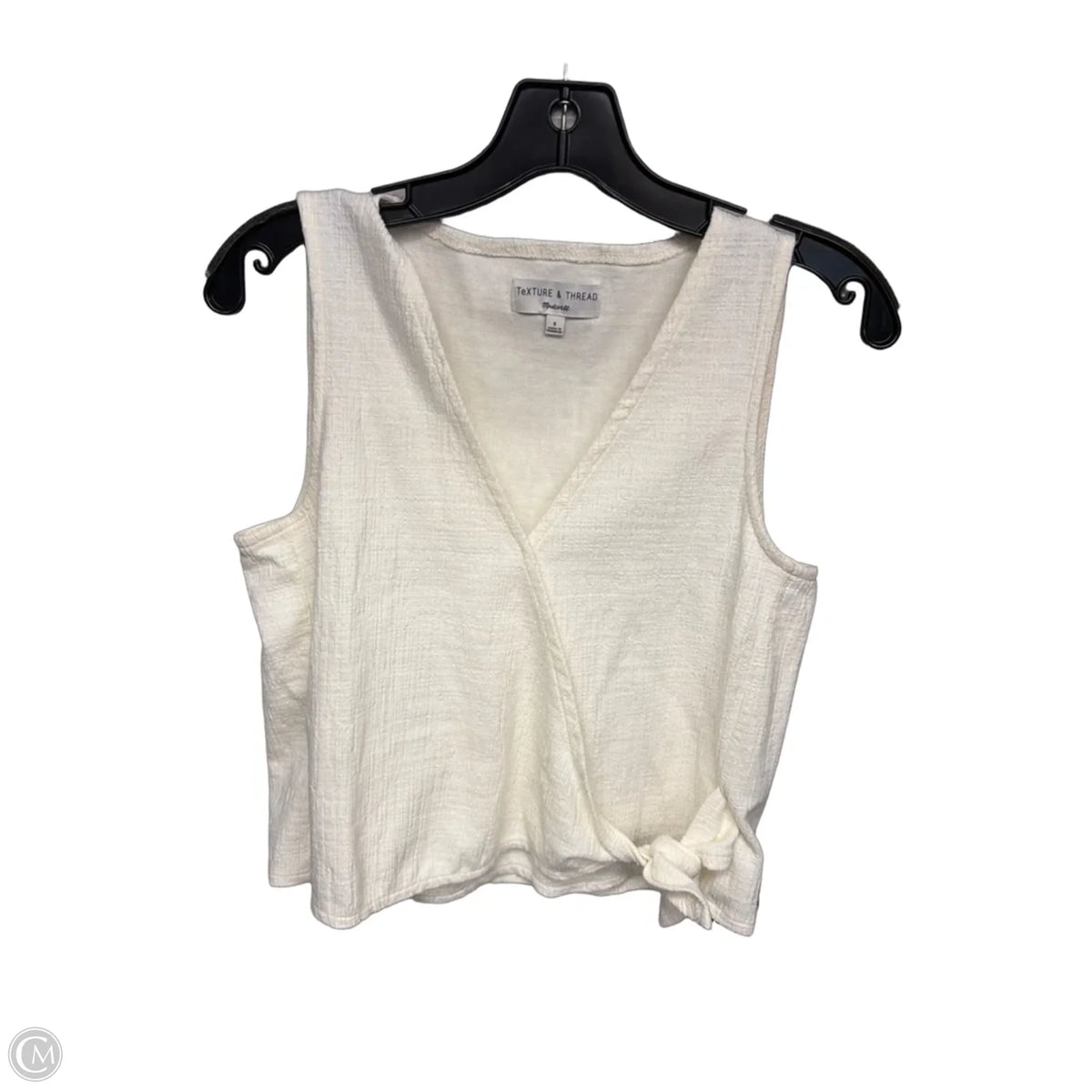 Top Sleeveless By Madewell In Cream, Size: S