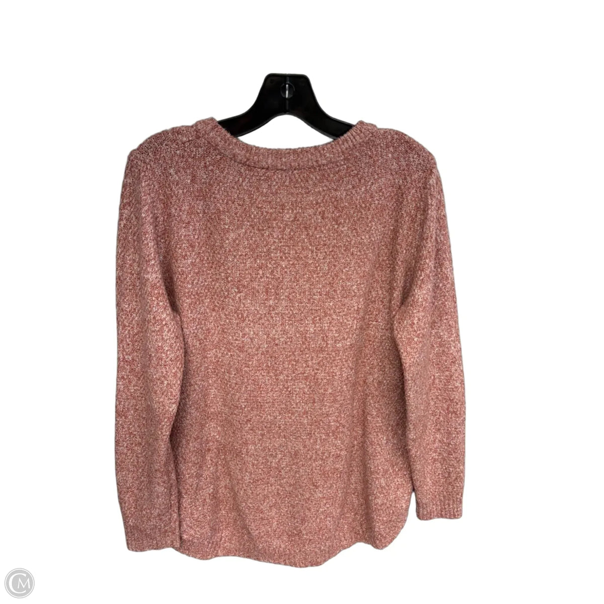 Sweater By Pink Clover In Orange, Size: Xl