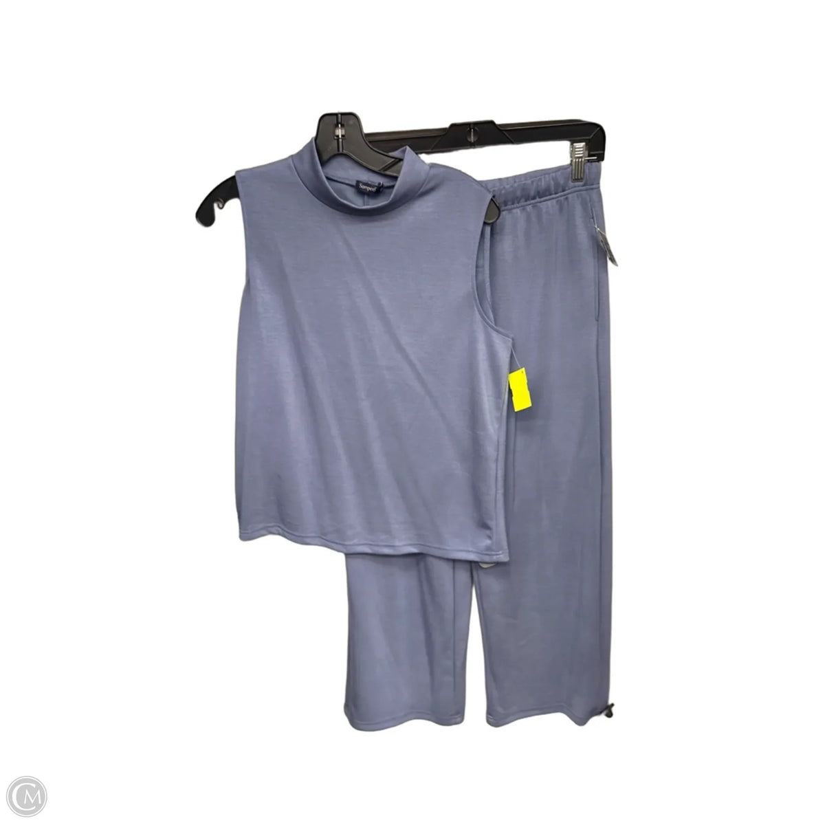 Athletic Pants 2pc By Sampeel In Blue, Size: M