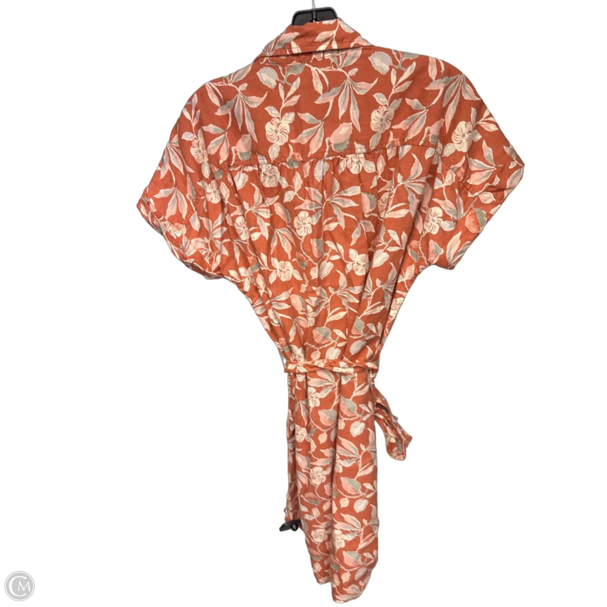 Dress Casual Short By Faherty In Orange, Size: M