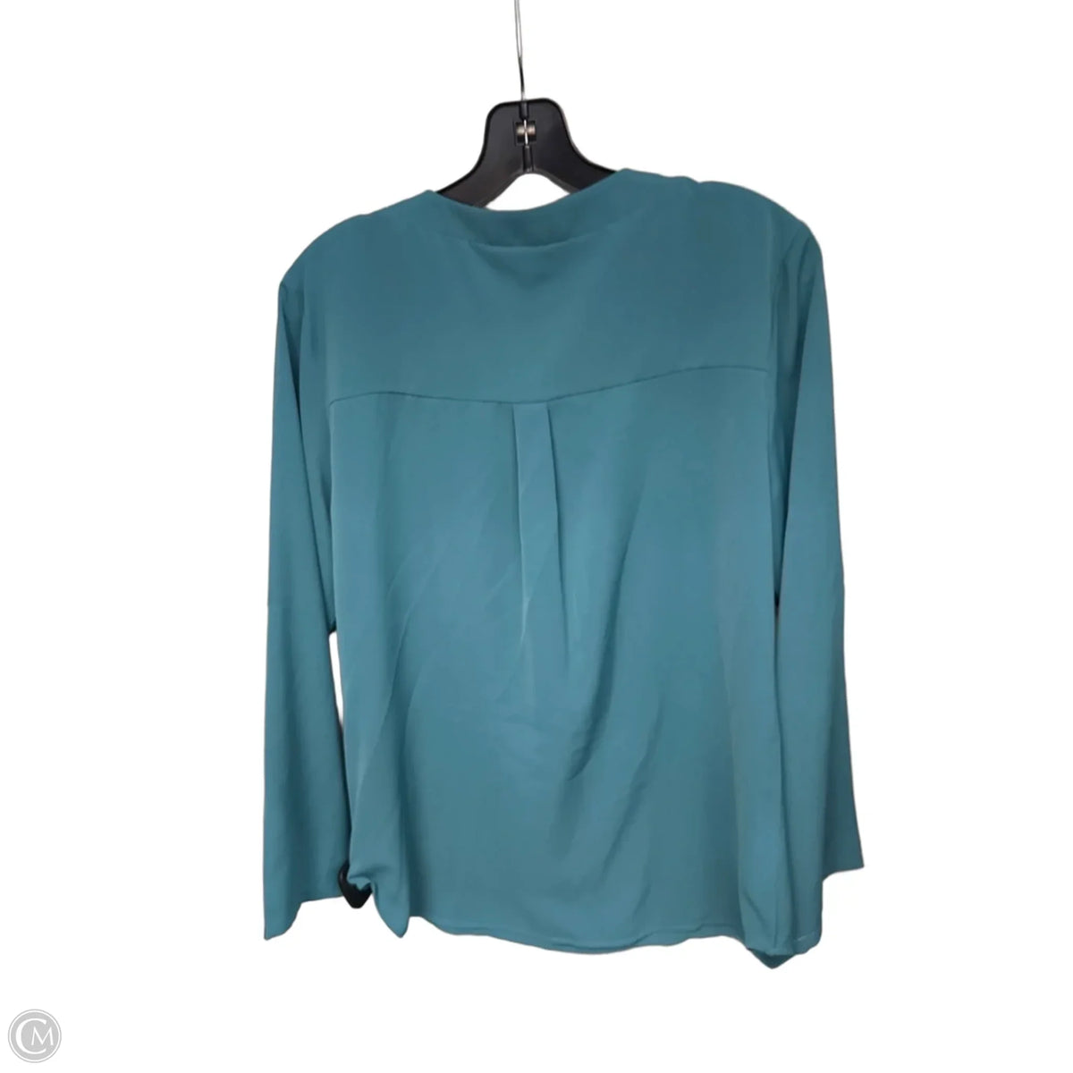 Top Long Sleeve By Clothes Mentor In Teal, Size: M