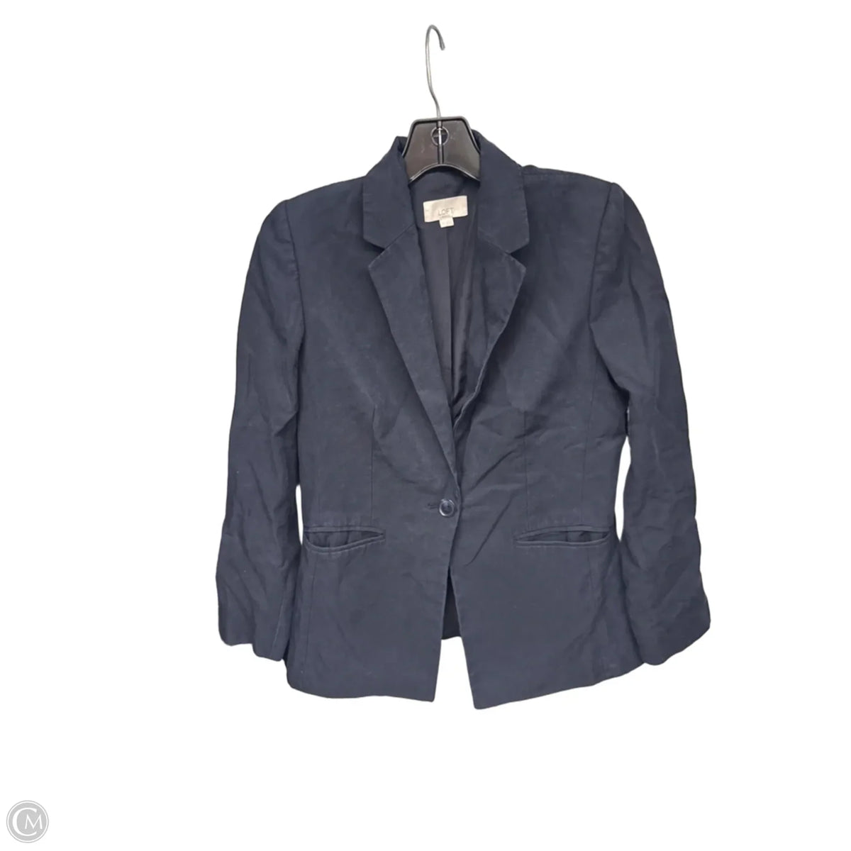 Blazer By Loft In Blue, Size: 2p