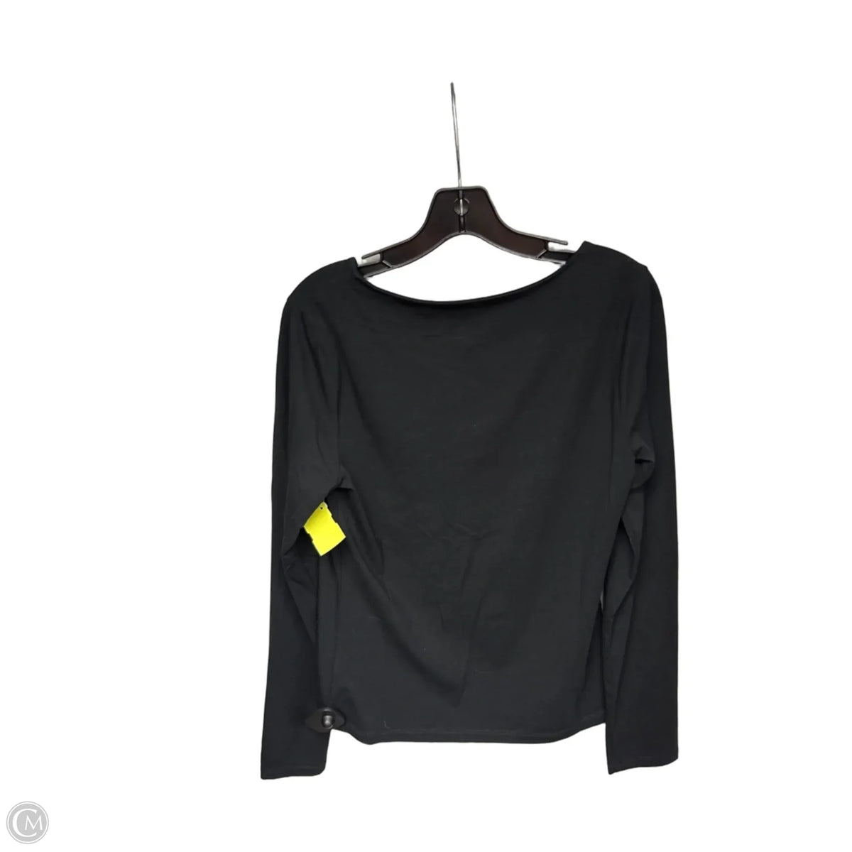 Top Long Sleeve Basic By A New Day In Black, Size: M