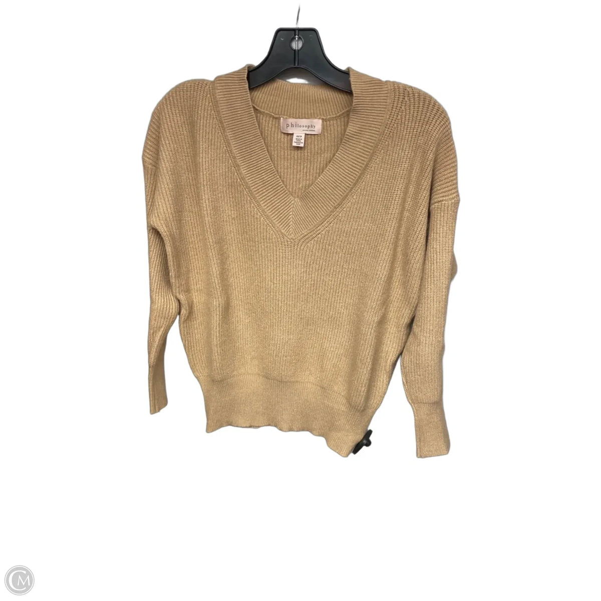 Sweater By Philosophy In Tan, Size: Xs