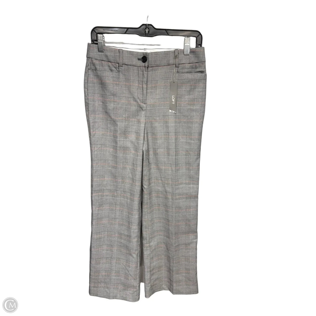 Pants Dress By Loft In Plaid Pattern, Size: 4p