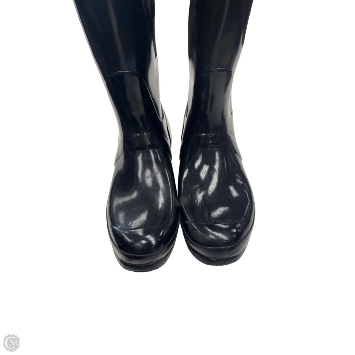 Boots Designer By Hunter In Black, Size: 10