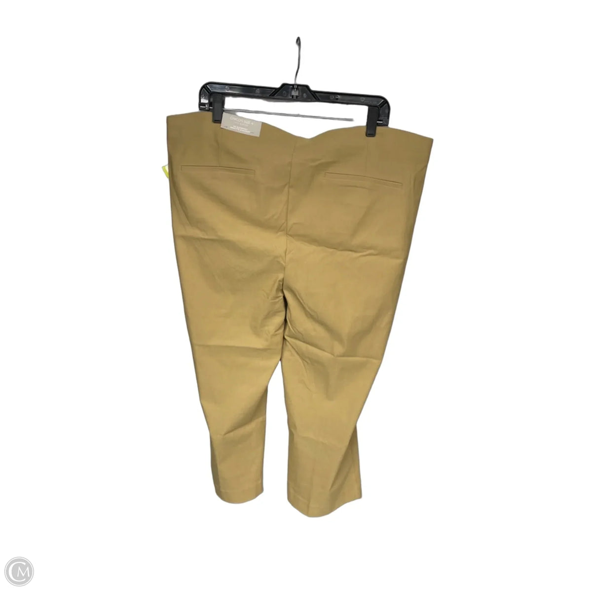 Pants Cropped By Chicos In Tan, Size: 20