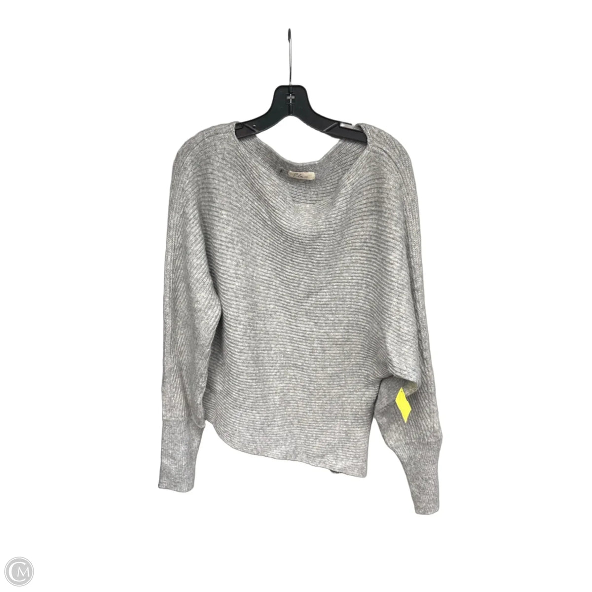 Sweater By Elan In Grey, Size: M