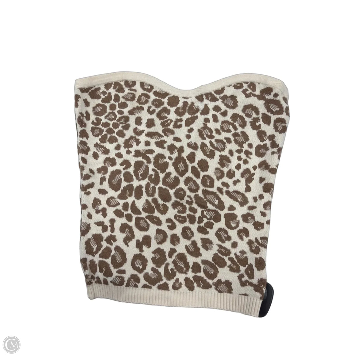 Top Sleeveless By Express In Animal Print, Size: S