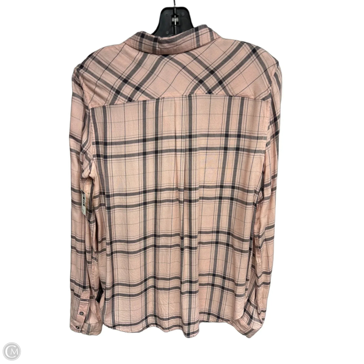 Top Long Sleeve By Paige In Pink, Size: M