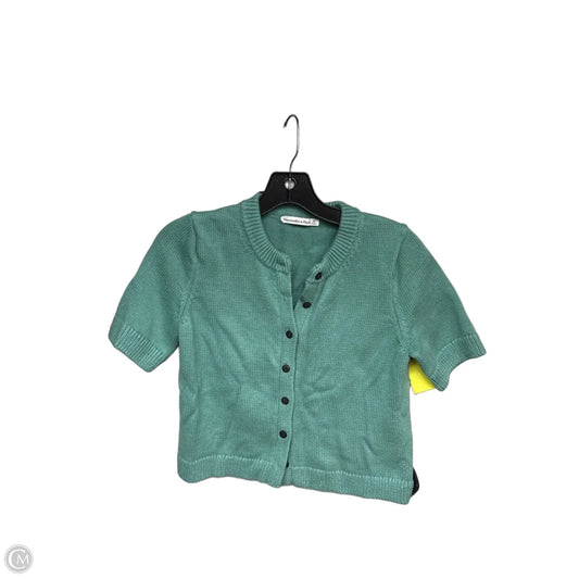 Cardigan By Abercrombie And Fitch In Green, Size: Xs